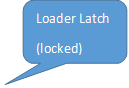 Loader Latch
(locked)
